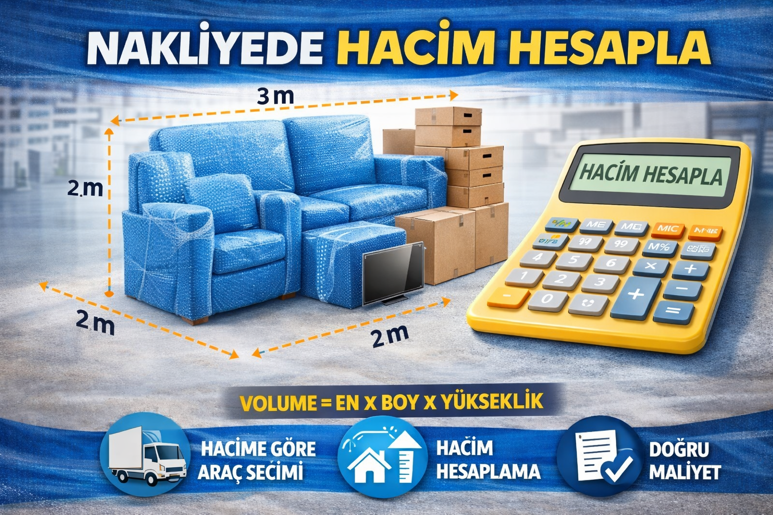 Nakliyede Hacim Hesaplama